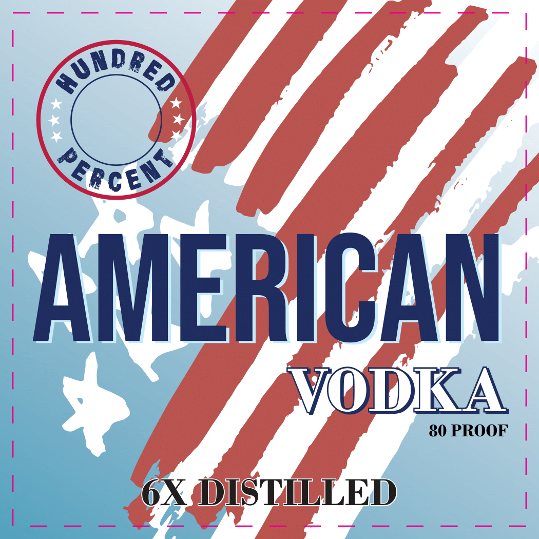 100% American Vodka